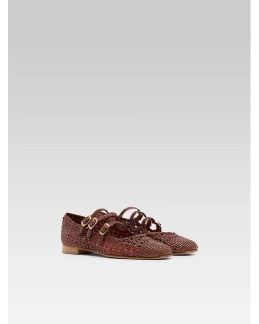 CAREL PARIS Brown Flat Shoes