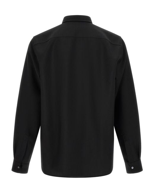 Jil Sander Black 240 Classic Collar Shirt for men