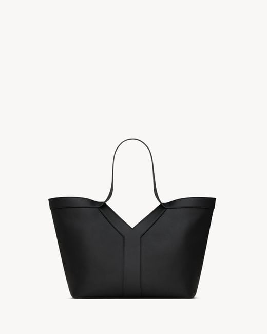 Saint Laurent Black Y Small Tote Bag