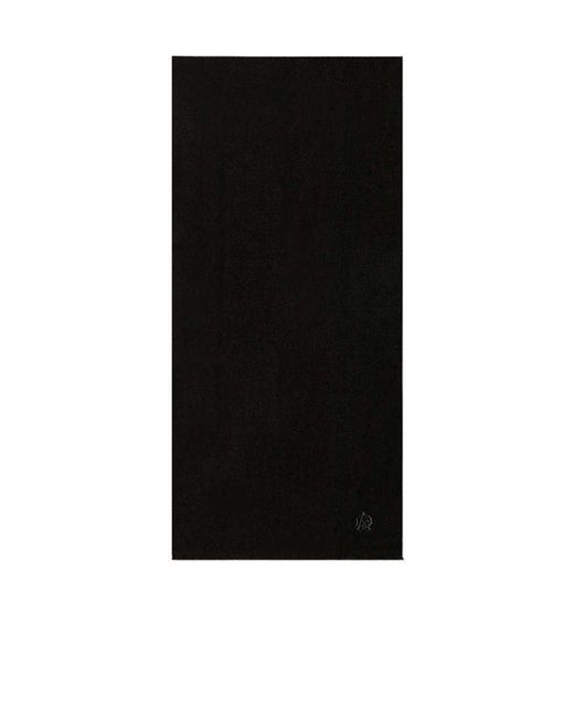 Dunhill Black Logo Scarf for men