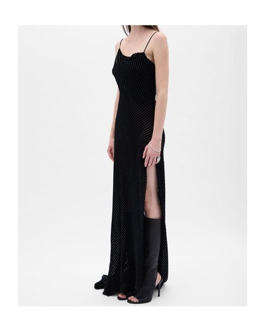 Ann Demeulemeester Black Aaricia Slip Dress