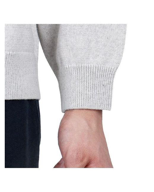 KENZO Gray Long-Sleeved Sweater for men