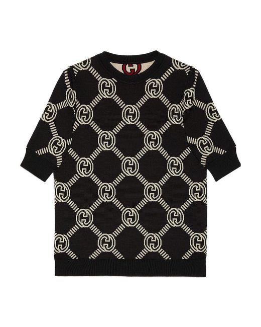 Gucci Pink Reversible Interlocking G Jumper