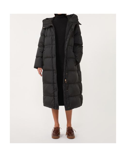 Weekend by Maxmara Black Long-Sleeved Cotton Jacket