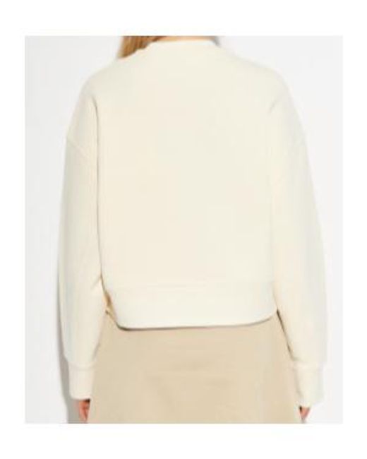 Moncler White Sweatshirts