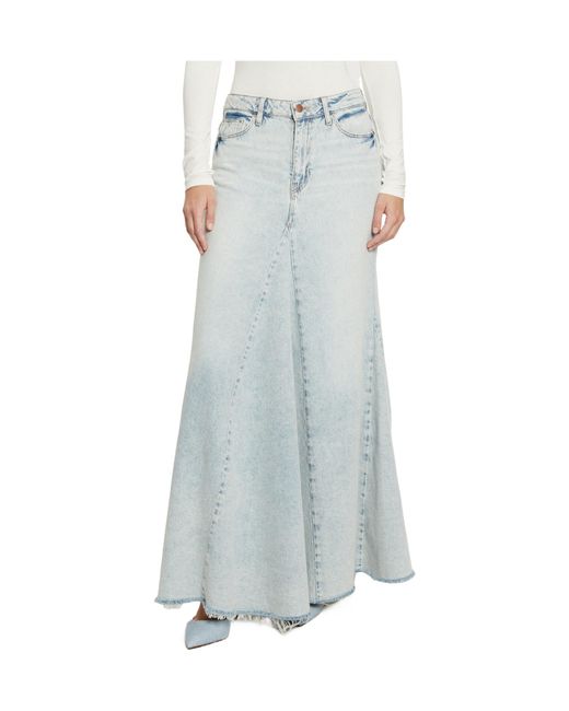 Guess Blue Belt-Loop Skirt