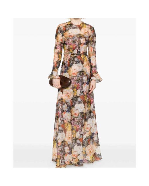 Zimmermann Natural Alchemy Sheath Maxi Dress
