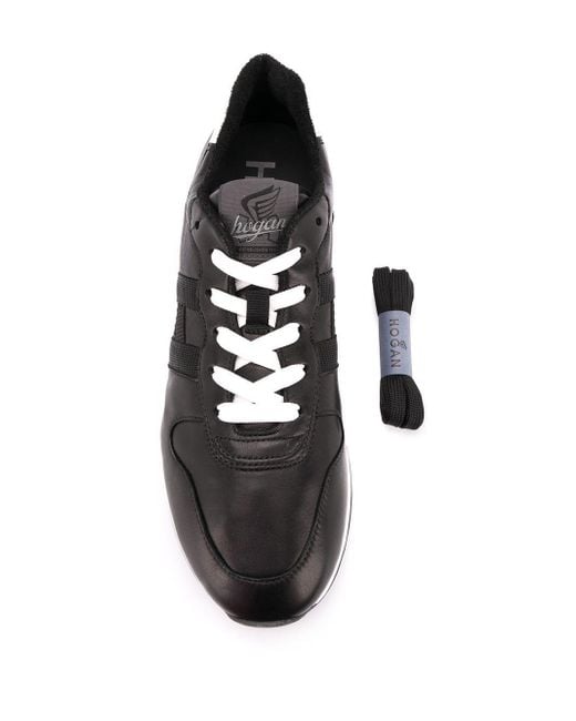 Hogan Black H383 Low-Top Sneakers for men