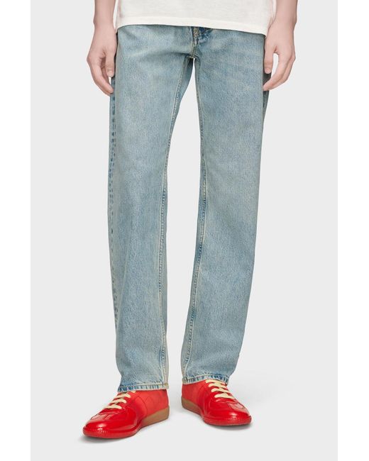 Maison Margiela Red Replica Low-Top Sneakers for men