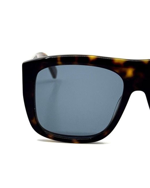 Stella McCartney Blue Eyewear Square Frame Sunglasses