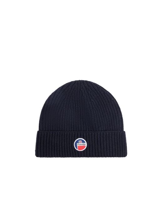 Fusalp Blue Cosmic Beanie Hat