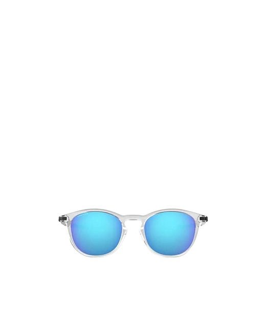 Oakley Blue Pitchman R Round Sunglasses for men