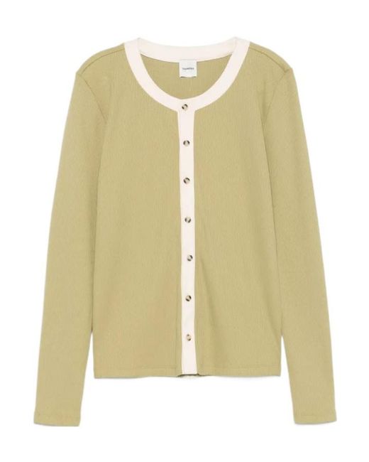 Nanushka Yellow Borys Cardigan for men