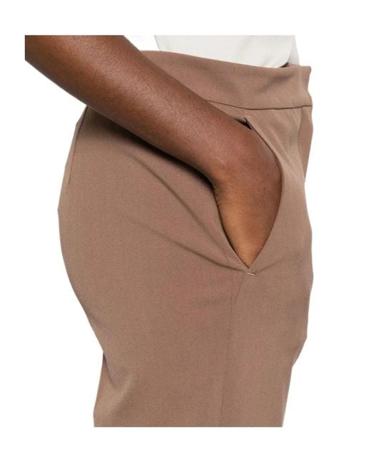 Max Mara Brown 'S Tailored Trousers