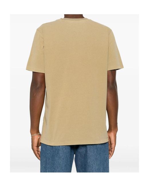 A.P.C. Natural Rue Madame Logo-Print T-Shirt for men