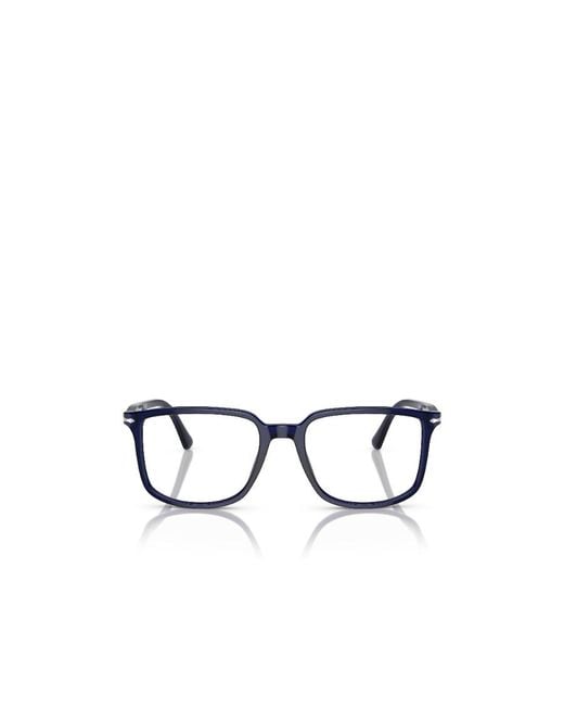 Persol White Square-Frame Glasses for men