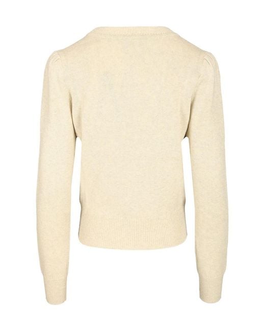 Isabel Marant Natural Isabel Marant Étoile Abelle Crewneck Jumper