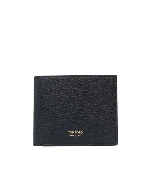 Tom Ford Blue Logo Wallet for men