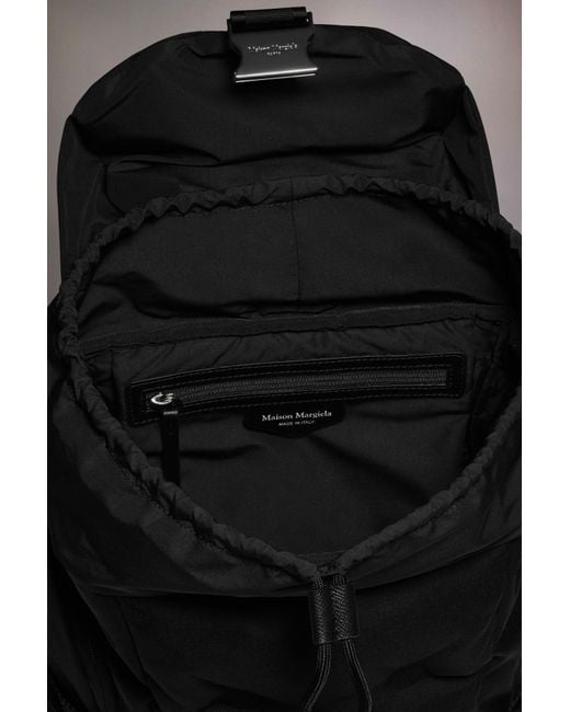 Maison Margiela Black Glam Slam Moon Small Backpack for men