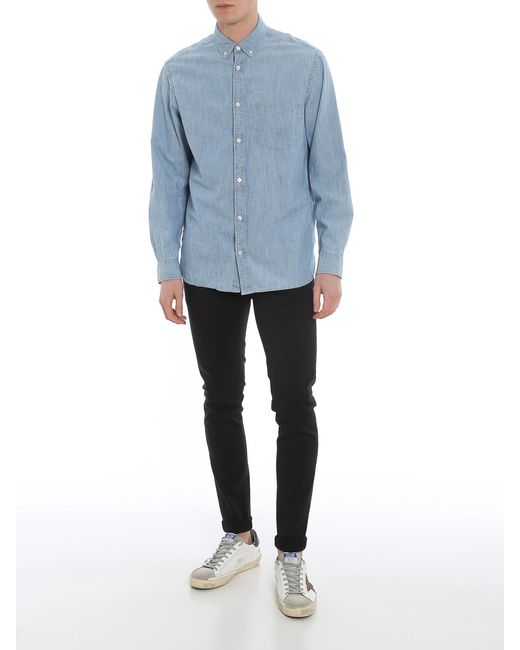 Dondup Black Low-Rise Slim-Fit Jeans for men