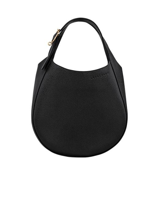 Longchamp Black Le Foulonné S Handbag