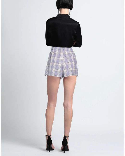 Ganni Blue Drawstring Shorts
