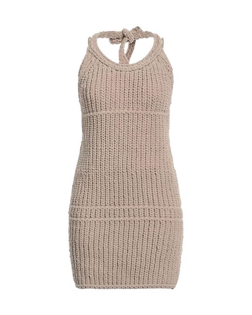 Jacquemus Natural Sheath Dresses