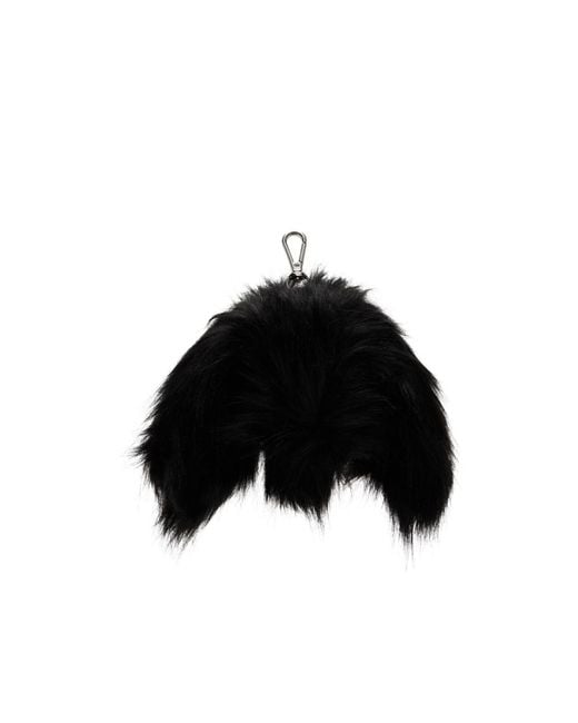 Simone Rocha Black Hare Coin Purse Bag for men