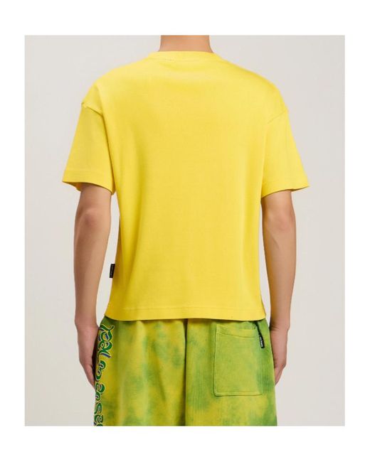 Palm Angels Yellow T-Shirts for men