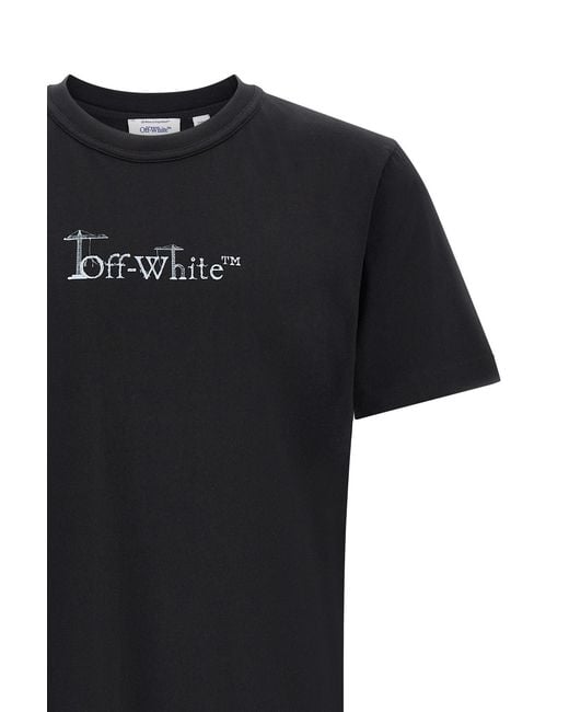 Off-White c/o Virgil Abloh Black 'City Nature' T-Shirt for men