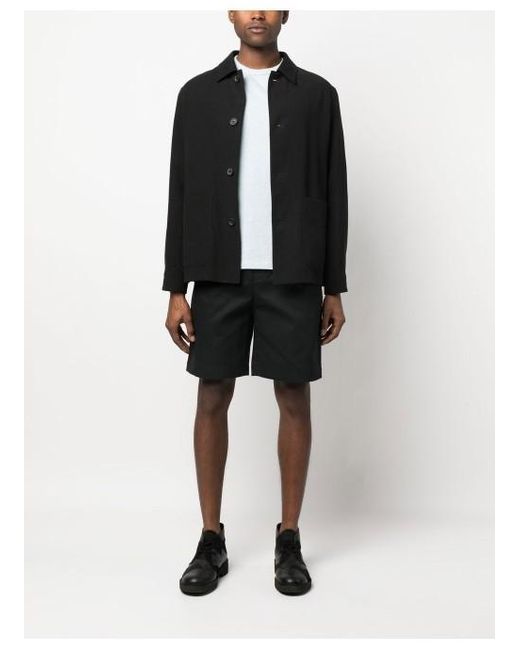 Maison Kitsuné White Maison Kitsuné Fox Embroidered Crewneck T-Shirt for men