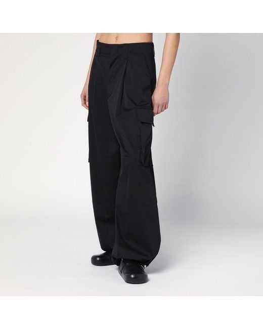 Loewe Black Cargo Trousers