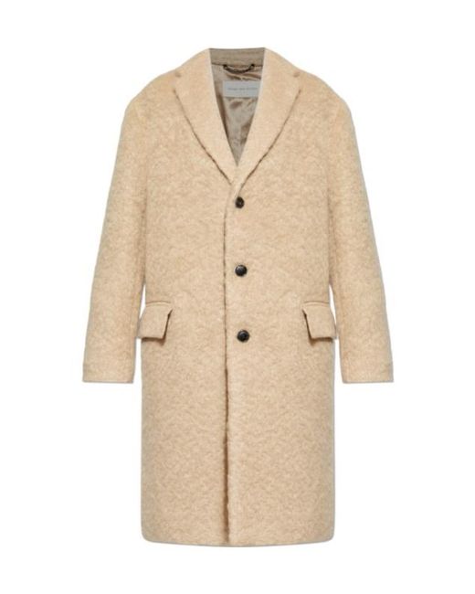 Dries Van Noten Natural Long Sleeve Coat for men