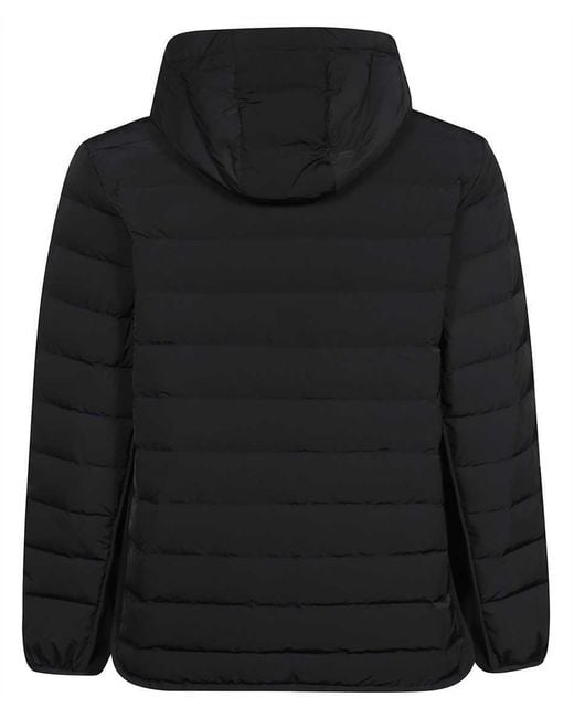 Thom Browne Black 4-Bar Padded Jacket for men
