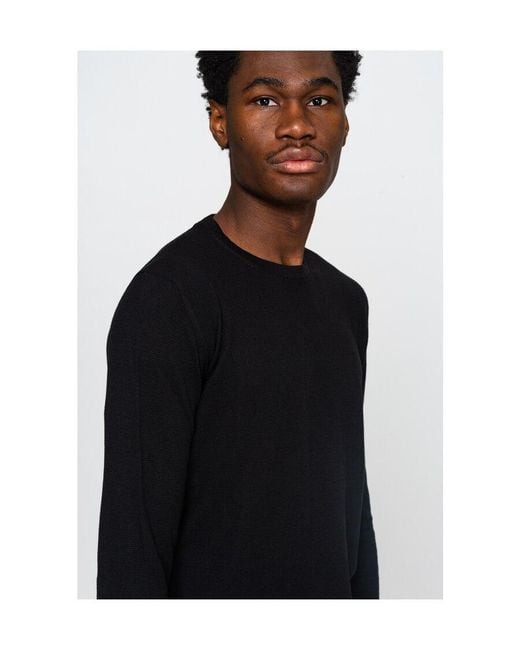 Paolo Pecora Black Contrast Trim V-Neck Polo Shirt for men