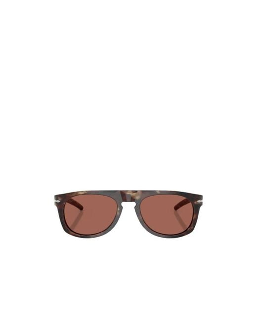 Persol Brown Framed Sunglasses for men