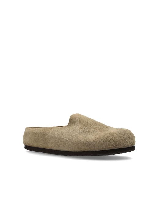 Birkenstock Gray X Papillio Flat Slides