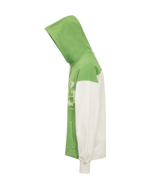 Y-3 Green Gfx Hooded Jacket for men