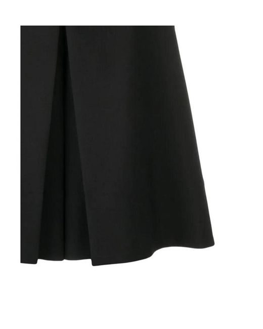 Givenchy Black A-Line Skort