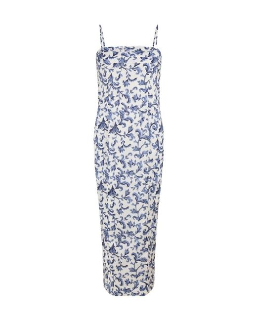Posse Blue Printed Dress