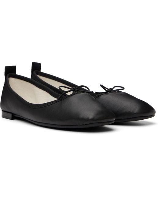 Repetto Black Garance Ballet Flats