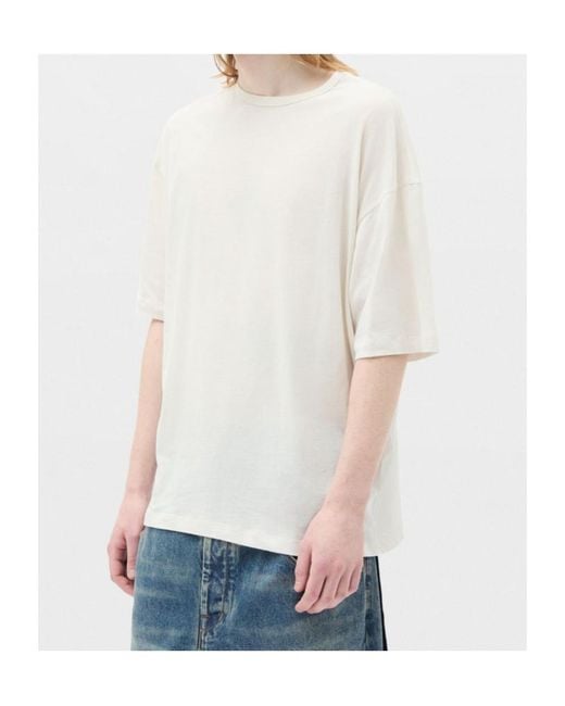 Ann Demeulemeester White Dieter Comfort T-Shirt for men