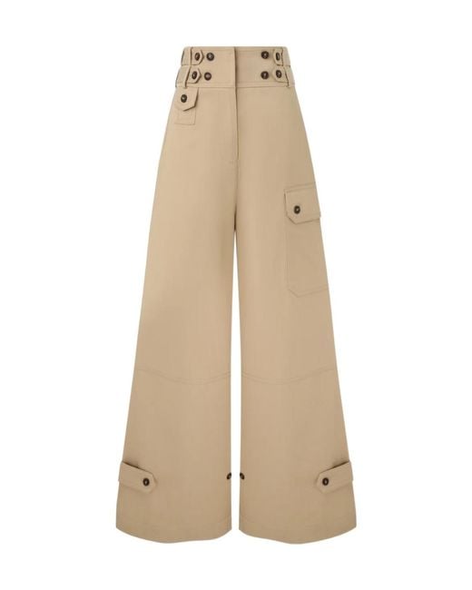 Zimmermann Natural Rebellious Cargo Pants