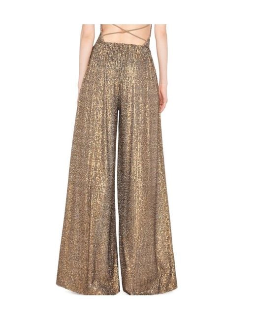 Norma Kamali Natural Boyfriend Elephant Trousers