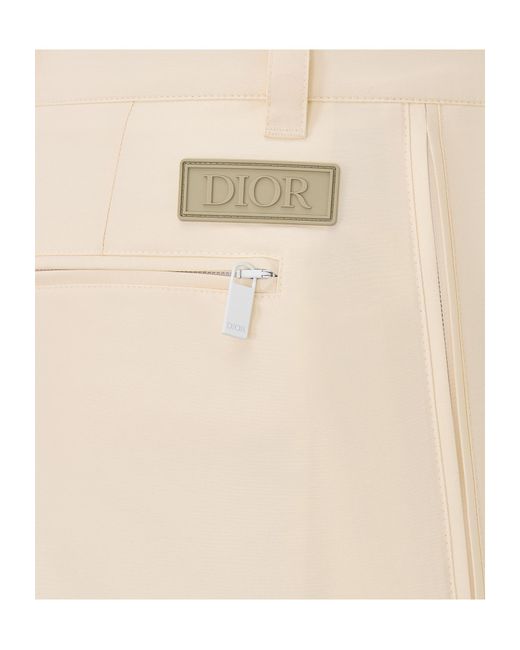 Dior Natural Homme Logo Patch Shorts for men