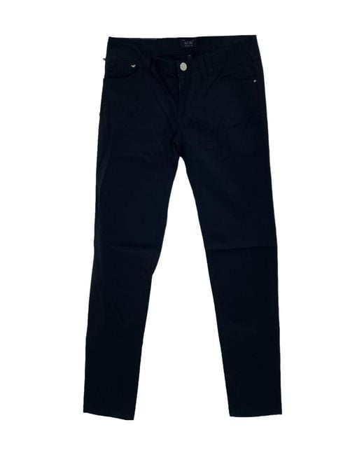 Armani Jeans Blue Logo Jeans