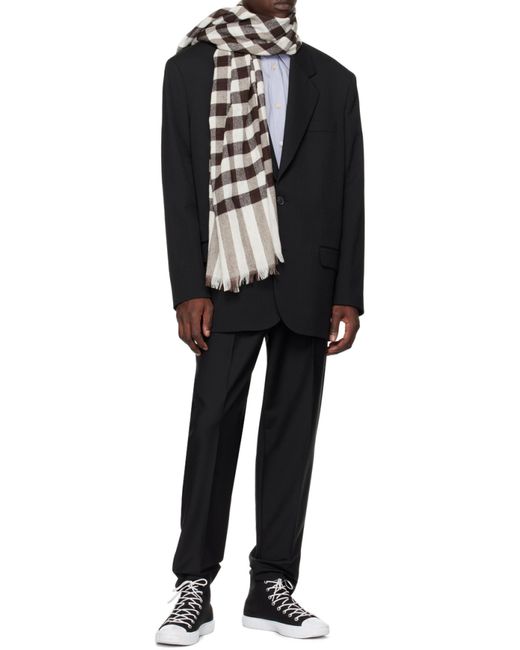 Acne Black Single-Breasted Jacket for men