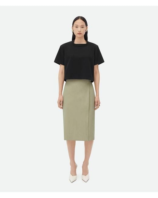 Bottega Veneta Black Loose Version Short-Sleeved T-Shirt