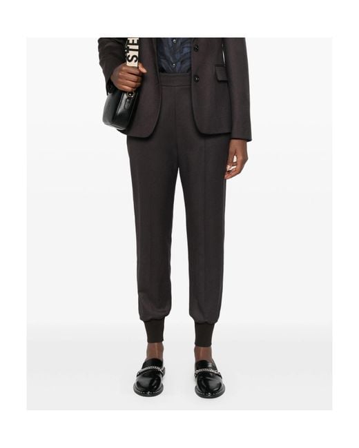 Stella McCartney Black Elastic Waist Sweatpants