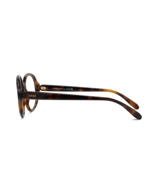 Loewe White Full Frame Glasses